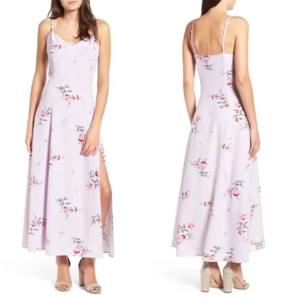 Love, Fire Cami Floral Maxi Dress Size Medium